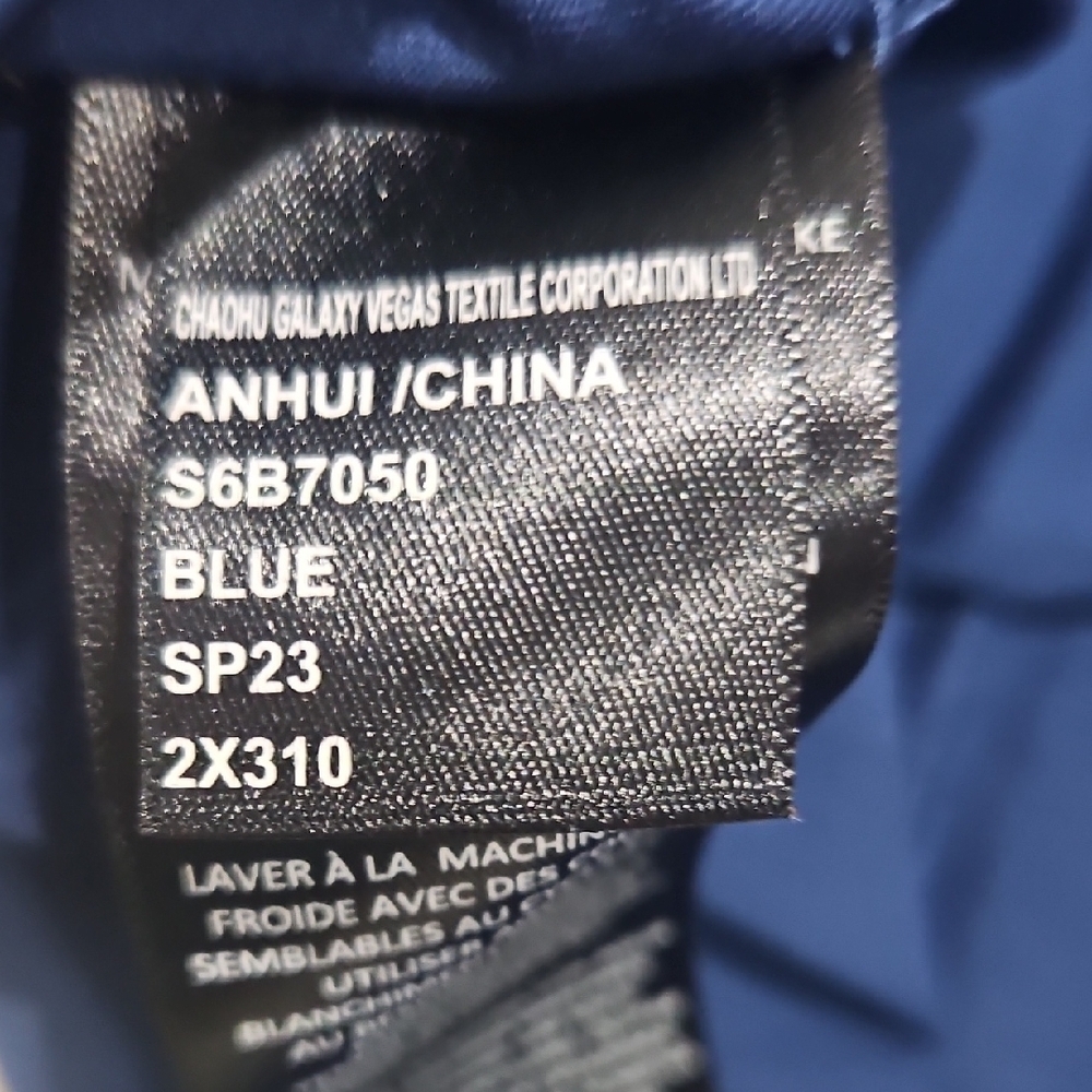 Spyder Navy Long Sleeve with Blue Spider Logo XL - Picture 7 of 8